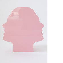 Load image into Gallery viewer, Split Heads (Pink & Blue)