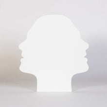 Load image into Gallery viewer, Split Heads (Black & White)